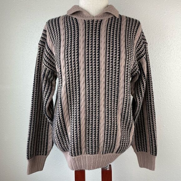 Vintage Country Suburbans Collared Sweater Size M EUC - Picture 2 of 6